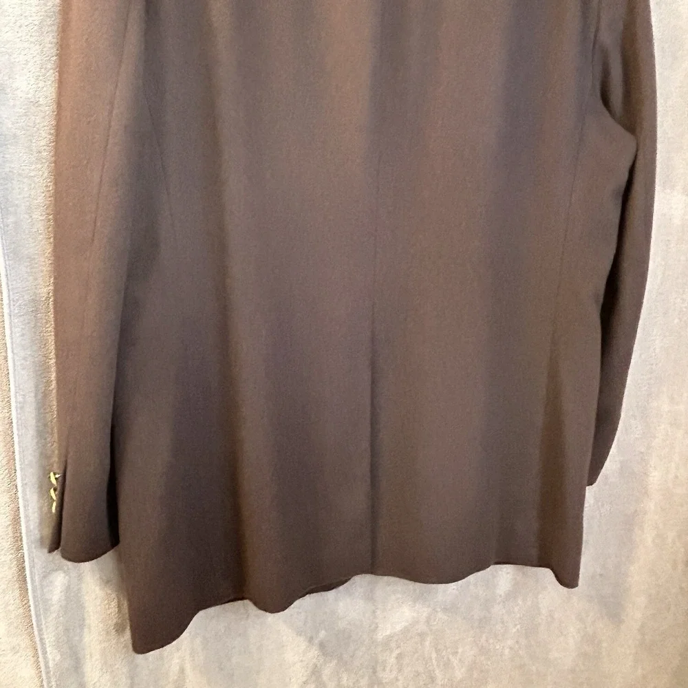 Jos A. Bank 100% Cashmere Men's 46L Signature Collection Black Blazer